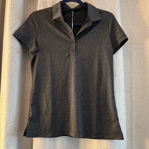 Nike Golf Victory Dri-fit Women’s Polo Shirt Black/Gray Style #725584. Size M